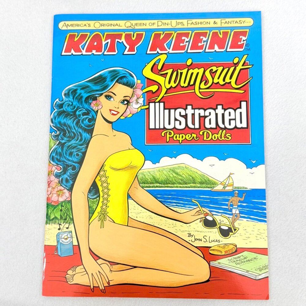 Katy Keene Swimsuit Illustrated Paper Dolls Archie Comics 50th Anniv. (1995)
